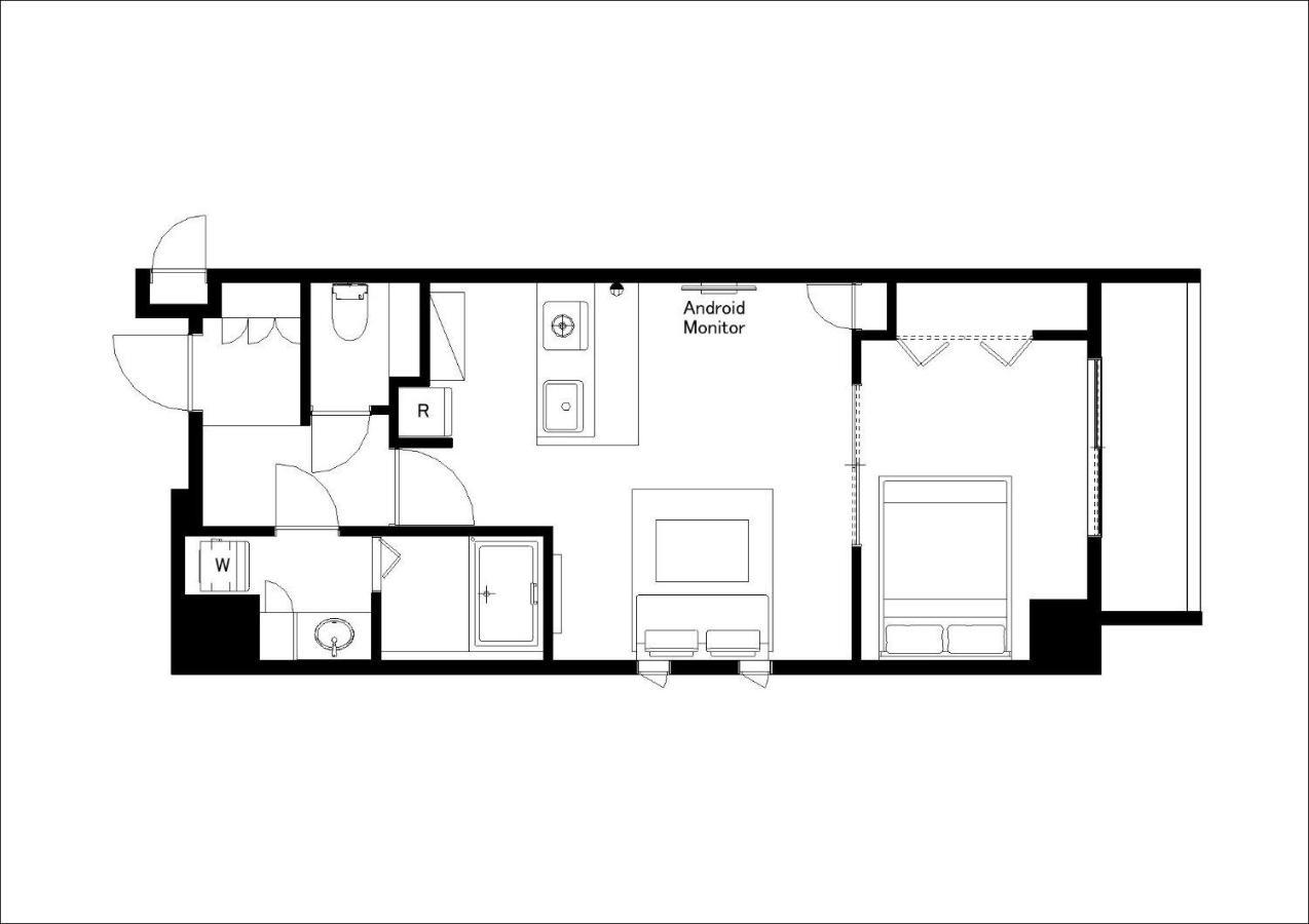 Appartement Alterna Kuramae à Tōkyō Extérieur photo